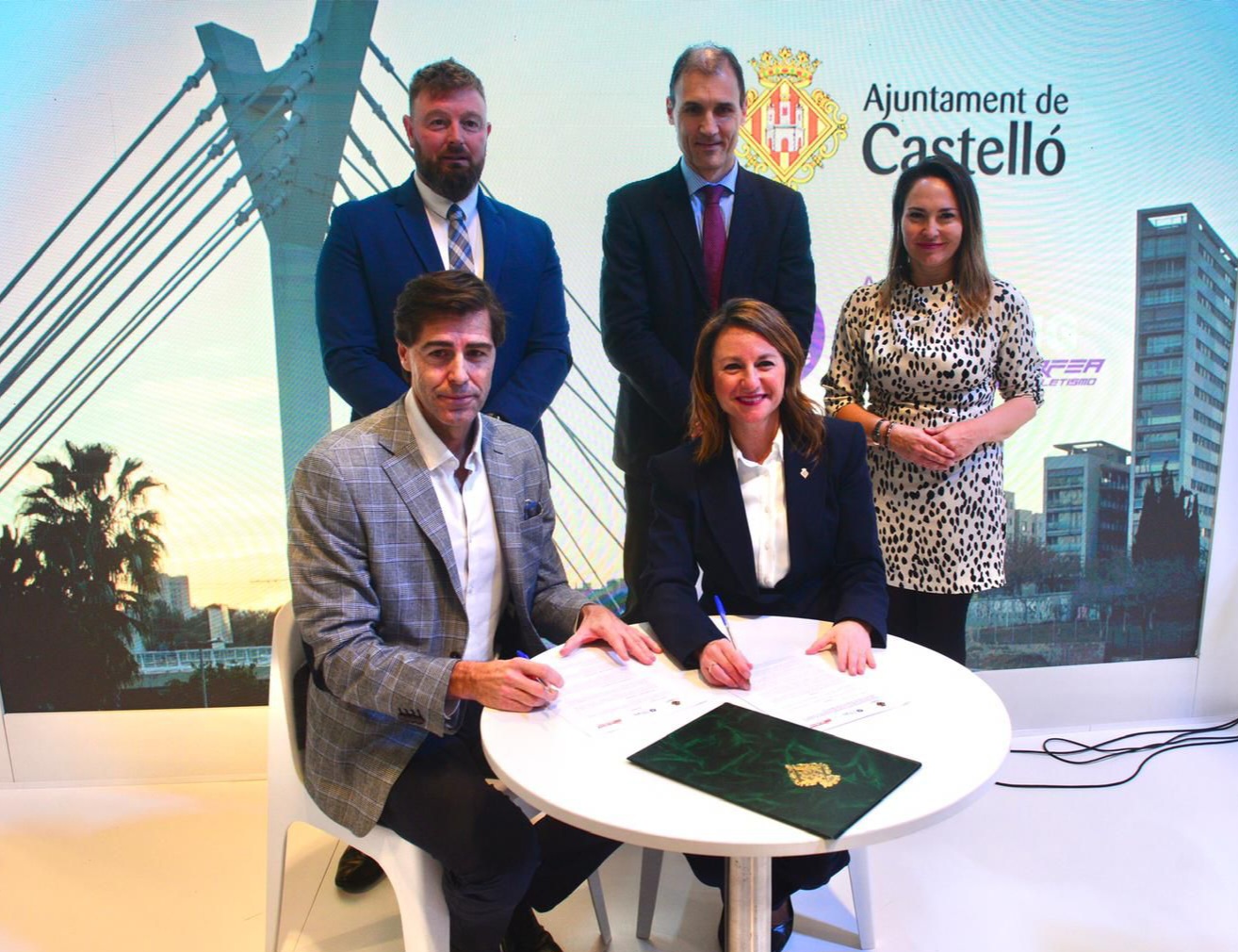 La Real Federación Española de Atletismo y los Ayuntamientos de Almería, Castelló y la Diputación de Palencia firman la declaración de intenciones para obtener la certificación Active Running Cities.