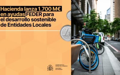 Hacienda lanza la convocatoria de ayudas FEDER para el desarrollo sostenible de Entidades Locales y habilita reprogramar estas subvenciones a los municipios afectador por la DANA