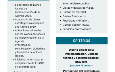 Impulso de la Agenda 2030 en Entidades Locales